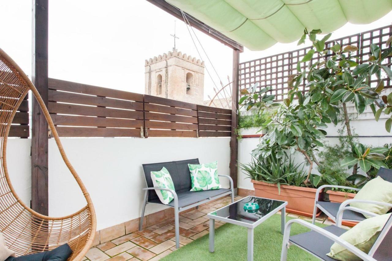 Atico Santa Marina Apartman Sevilla Kültér fotó